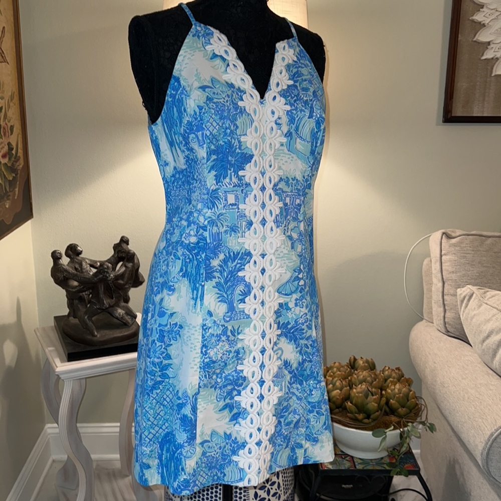 Lilly Pulitzer Pearl Stretch Shift dress NWOT